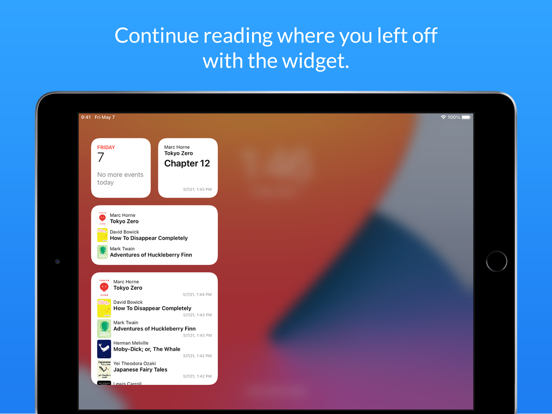 Yomu EBook Reader iPad app afbeelding 7