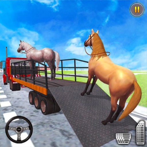 Farm Animals Truck Transporter icon