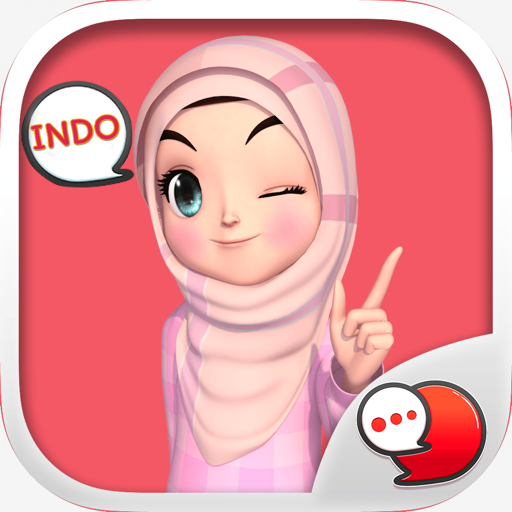 Amarena 3D Hijabgirl Indo Stickers for iMessage