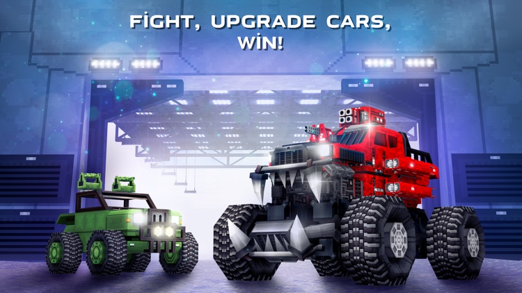 Blocky Cars - tank games screenshot-4