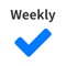 Icon Weekly Checklist - Habit Check