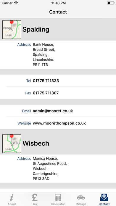 Moore Thompson Screenshot