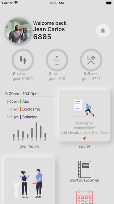 Acropolis Fitness Screenshot