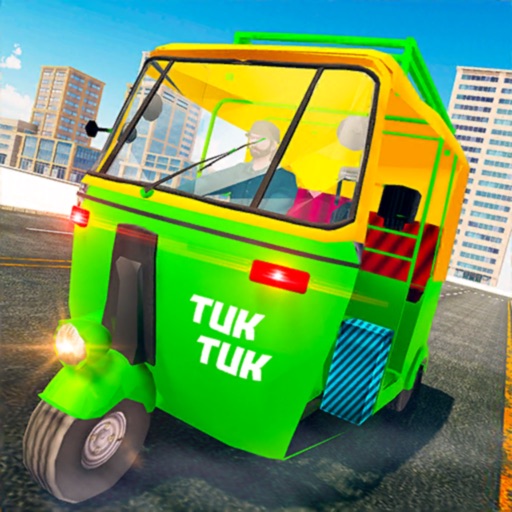 Modern Tuk Tuk Auto Rickshaw icon