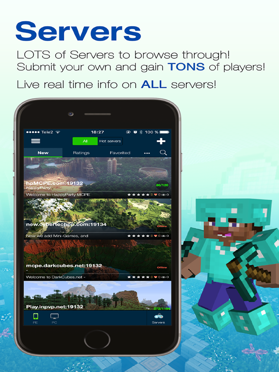 Screenshot #6 pour Seeds Lite For Minecraft - Server, Skin, Community