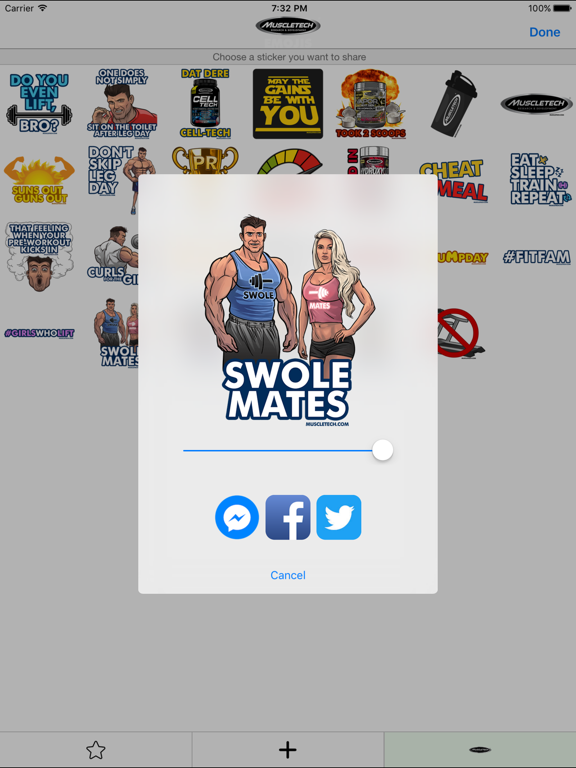 Screenshot #5 pour MuscleTech Emojis