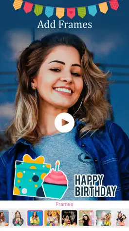 Game screenshot Happy Birthday Video Maker mod apk