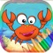 Cute Sea Animals Coloring for kids & Toddlers