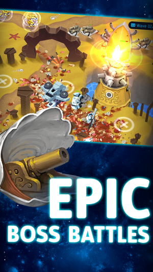 ‎OTTTD: Over The Top Tower Defense Screenshot