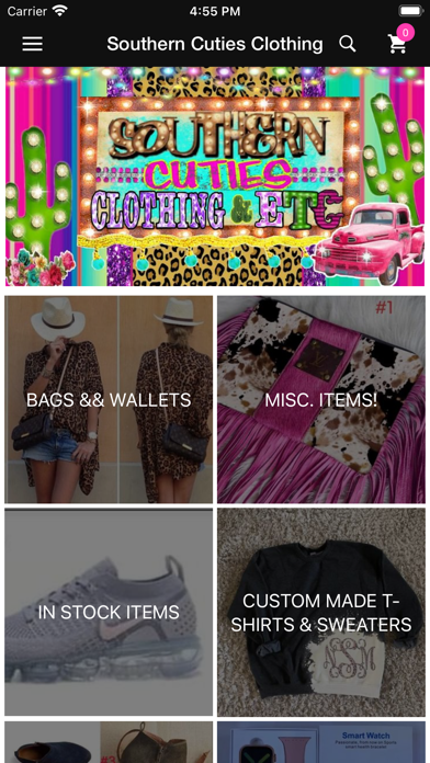 Southern Cuties Clothing Screenshot