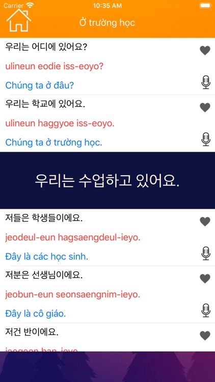 Học Tiếng Hàn Giao Tiếp Topik screenshot-3