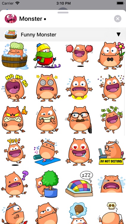 Crazy Monster Stickers screenshot-5