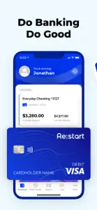 Restart - Mobile Banking App screenshot #1 for iPhone