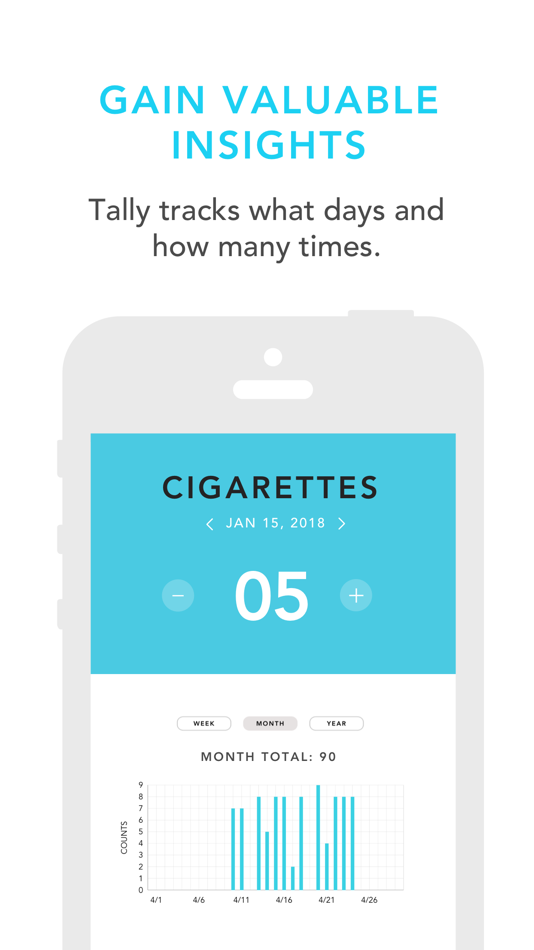 #5. Tally: The Anything Tracker (iOS) 由: Reflective Technologies ApS