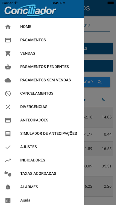 App screenshot