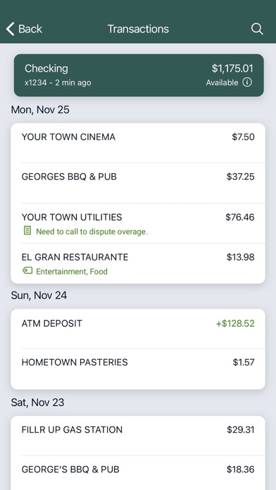 BANKWEST MN Screenshot