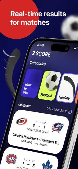 Game screenshot 2Score - Live Sports Scores mod apk