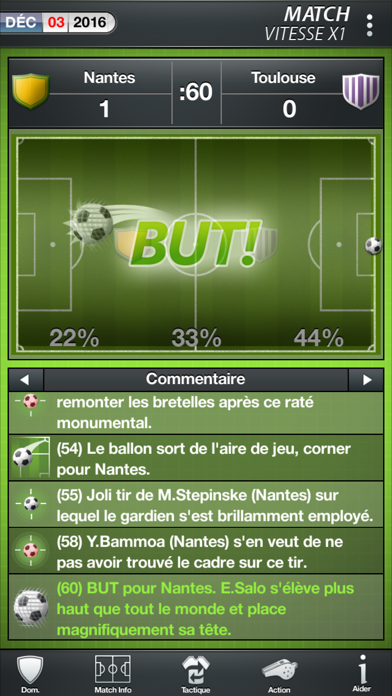 Screenshot #1 pour Football Director 2017