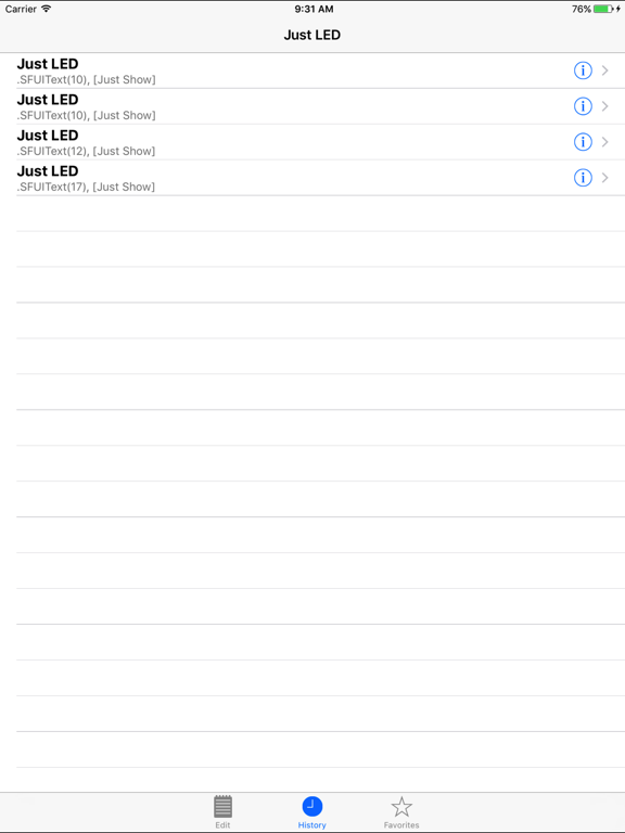 Screenshot #6 pour Just LED Display with ads