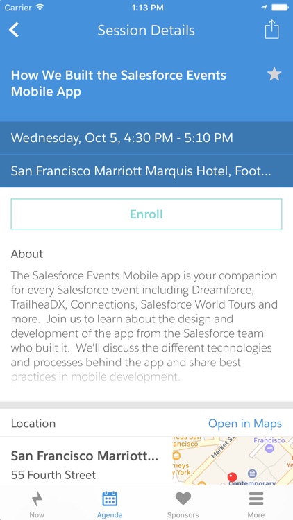 Salesforce Events