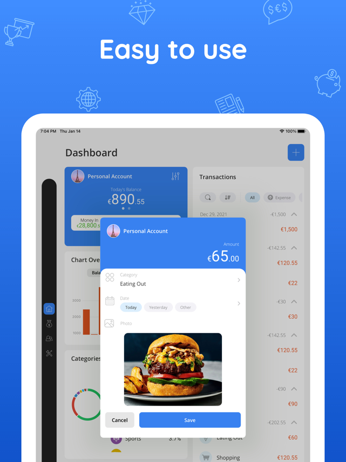 Moneyboard Budget Planner Bill