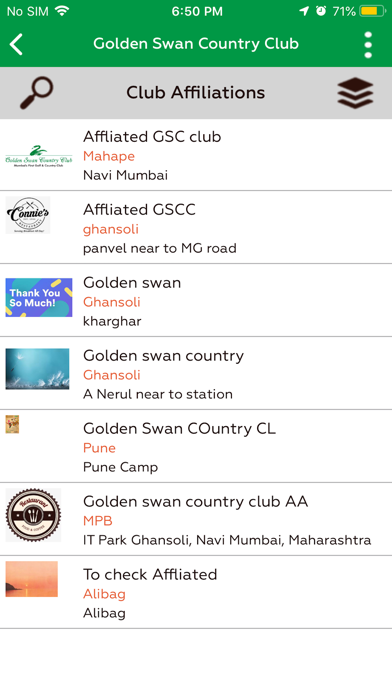 Golden Swan Country Club Screenshot