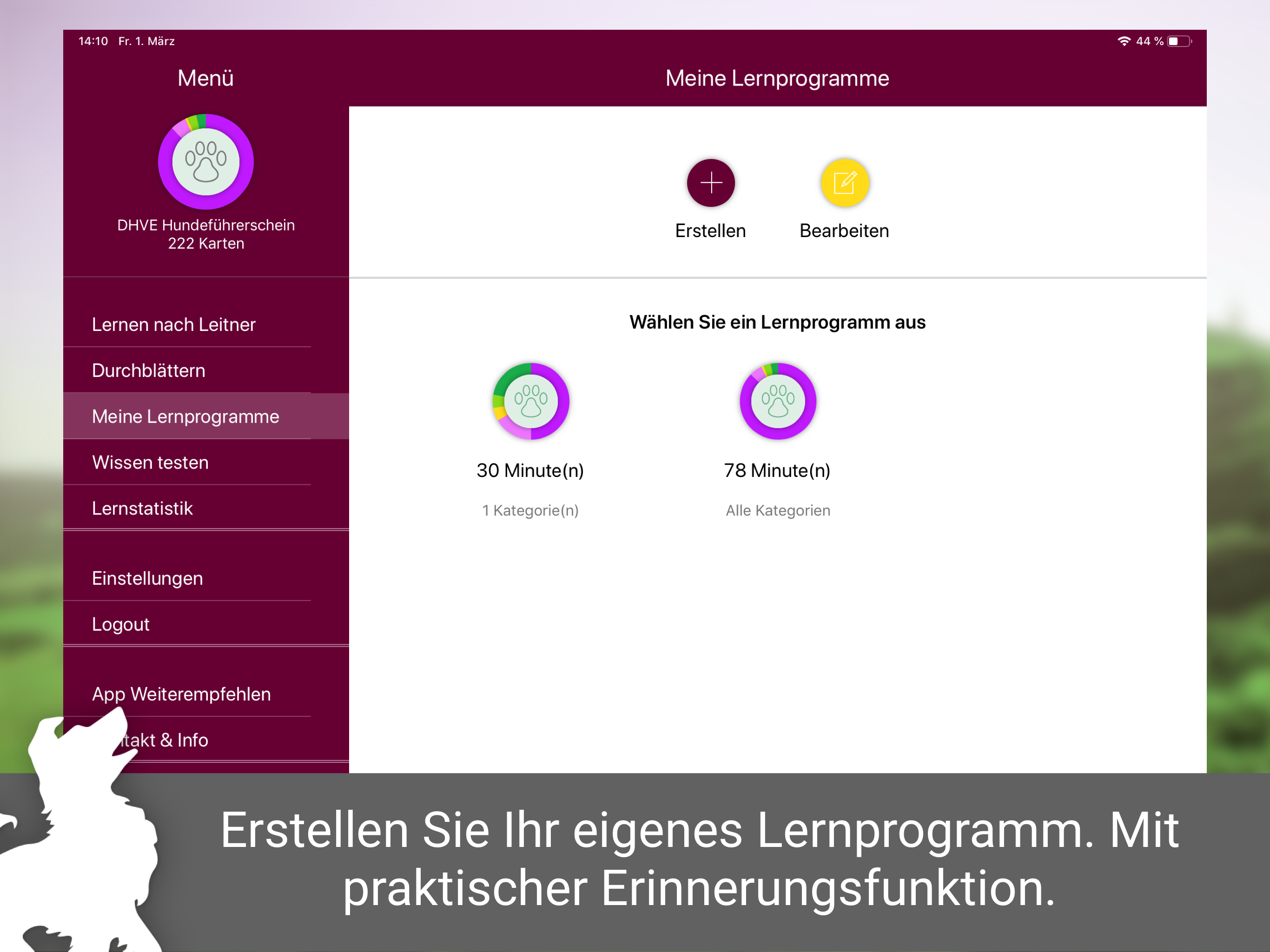 BHV Hundeführerschein