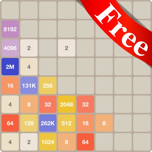 Super Mode (8 x 8): Merge Any: 2048 Tile