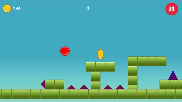 Red Ball Jumping Bounce