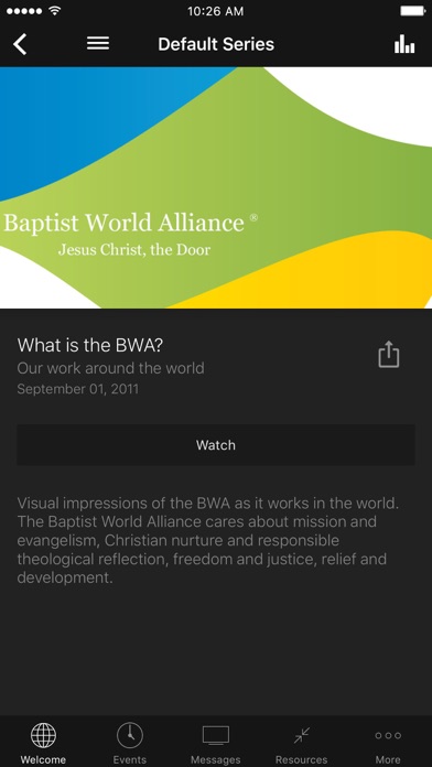 How to cancel & delete Baptist World Alliance Network from iphone & ipad 2