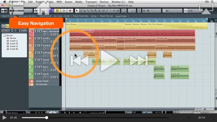 Course For Cubase 6: Production Basics screenshot-3