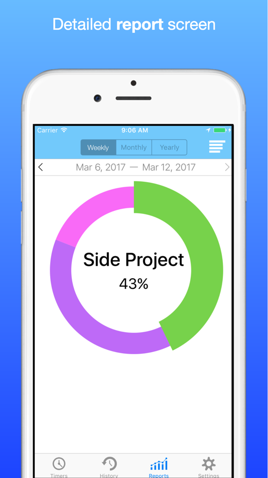 #3. Locate -Automatic Time Tracker (iOS) By: Teleprompter LLC