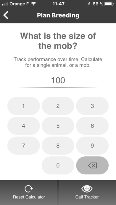 Screenshot #3 pour Calving Calculator