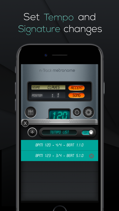 How to cancel & delete n-Track Metronome from iphone & ipad 2