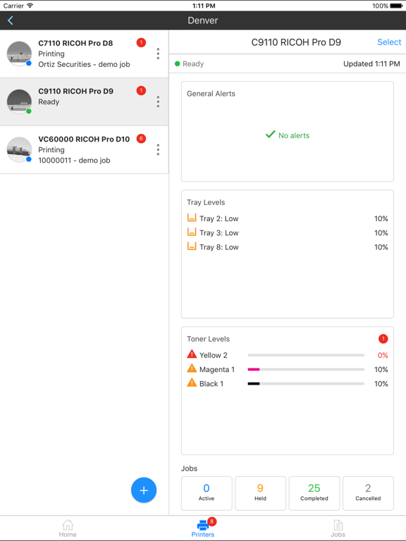Screenshot #6 pour RICOH TotalFlow Supervisor