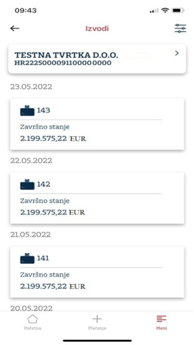 Addiko Business Hrvatska Screenshot