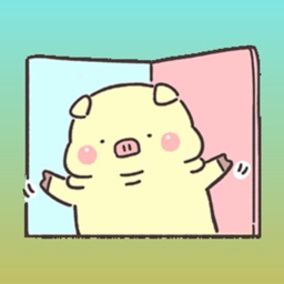 Friendly Pig Stickers pack