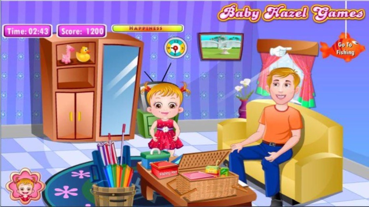 Baby Hazel : Fishing Time screenshot-3