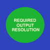 Required Output Resolution - Manfred Breede