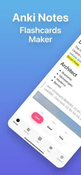 Game screenshot Anki Notes - Flashcards Maker mod apk