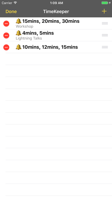 Screenshot #3 pour TimeKeeper for Presentation