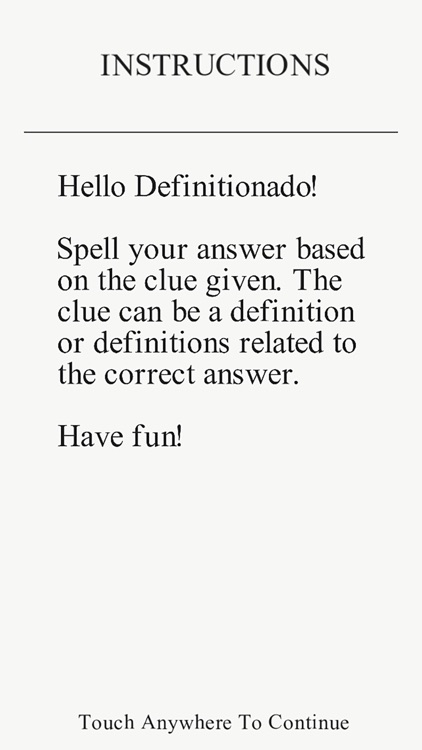 Definitionado - Meanings, Idioms, Riddles, Trivia