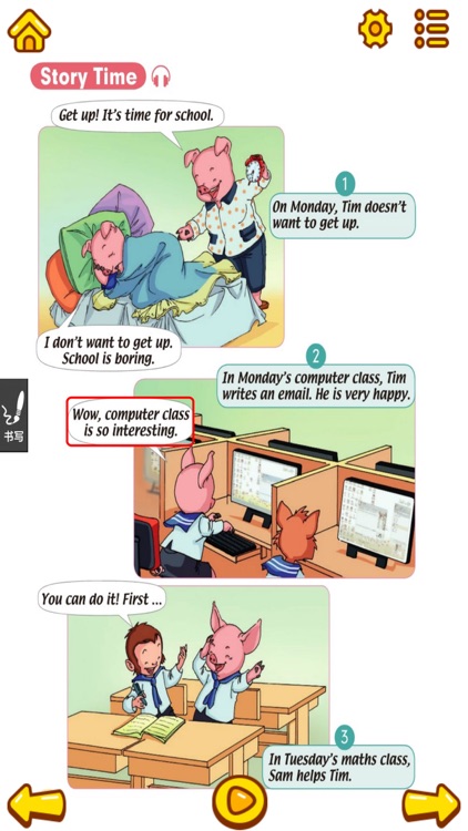 小天才点读机－小学英语三年级下册新起点人教版双语点读教材 screenshot-3