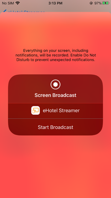 eHotel  Streamer Screenshot