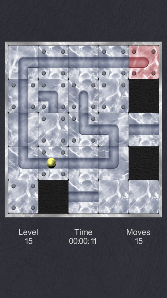 #3. Roll the Ball through the maze (iOS) Podle: Ruslan Goncharenko