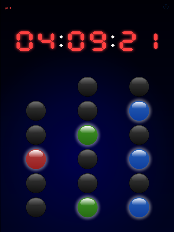 Screenshot #4 pour True Binary Clock Free