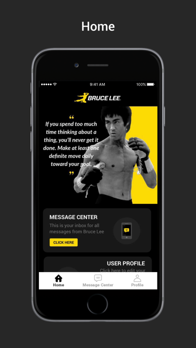 Be Water Bruce Lee Screenshot