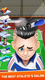 athlete shave salon games iphone screenshot 4