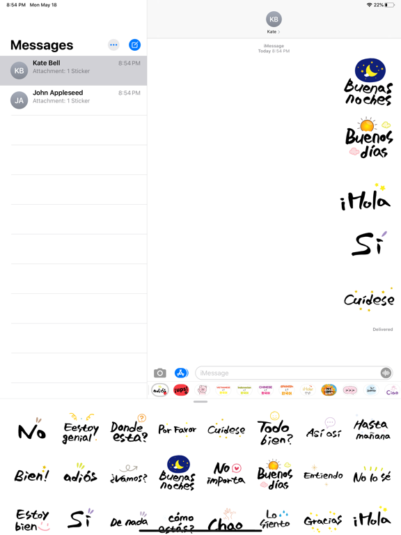 Screenshot #5 pour Emotional Calligraphy Spanish