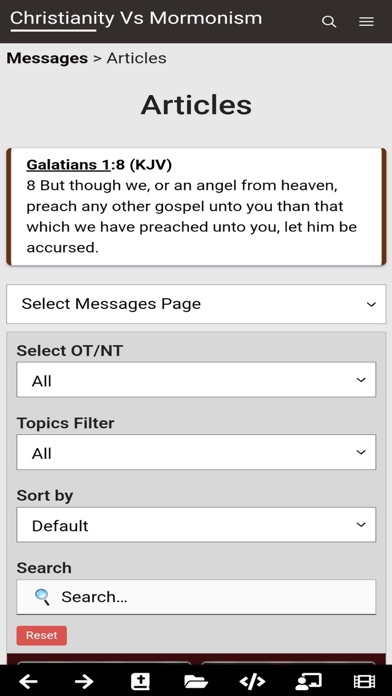 Christianity Vs Mormonism Screenshot